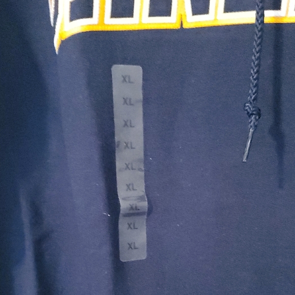 NWT Carleton College Navy Hoodie (Unisex XL) - Picture 2 of 6